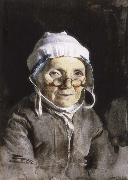 Anders Zorn Grandmother painting